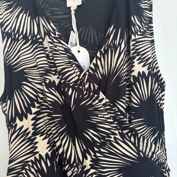 NWT Plenty by Tracy Reese (Anthropologie) Drop Waist Bubble Hem Dress (size XL) - Picture 2 of 5